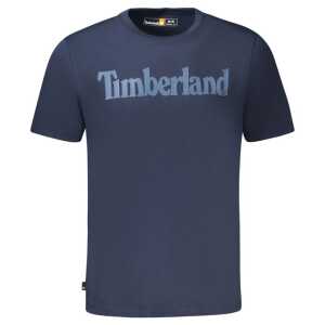 Timberland Blue Cotton T-Shirt