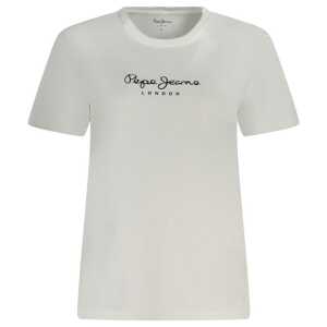 Pepe Jeans White Cotton Tops & T-Shirt