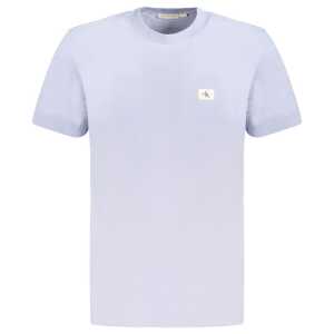 Calvin Klein Light Blue Cotton Men T-Shirt