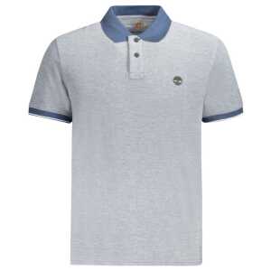 Timberland Blue Cotton Polo Shirt