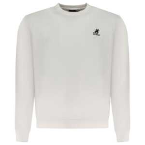 U.S. Grand Polo White Cotton Sweater