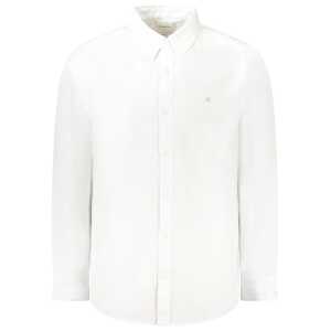 Calvin Klein White Cotton Men Shirt