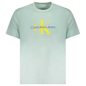 Calvin Klein Green Cotton Men T-Shirt
