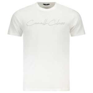 Cavalli Class White Cotton Mens TShirt