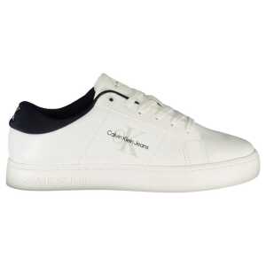 Calvin Klein White Leather Men Sneaker