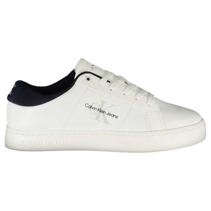Calvin Klein White Leather Men Sneaker, theFeinheit