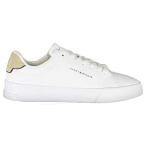 Tommy Hilfiger White Leather Men Sneaker