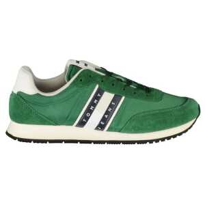 Tommy Hilfiger Green Polyester Men Sneaker