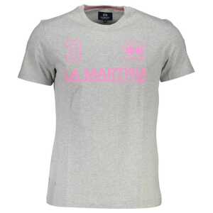 La Martina Brown Cotton Men T-Shirt