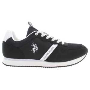 U.S. POLO ASSN. Black Polyester Men Sneaker