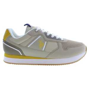 U.S. POLO ASSN. Beige Polyester Men Sneaker