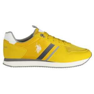U.S. POLO ASSN. Yellow Polyester Men Sneaker