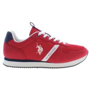 U.S. POLO ASSN. Red Polyester Men Sneaker