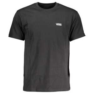 Vans Black Cotton Men T-Shirt