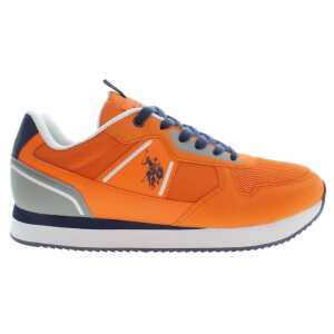 U.S. POLO ASSN. Orange Polyester Men Sneaker