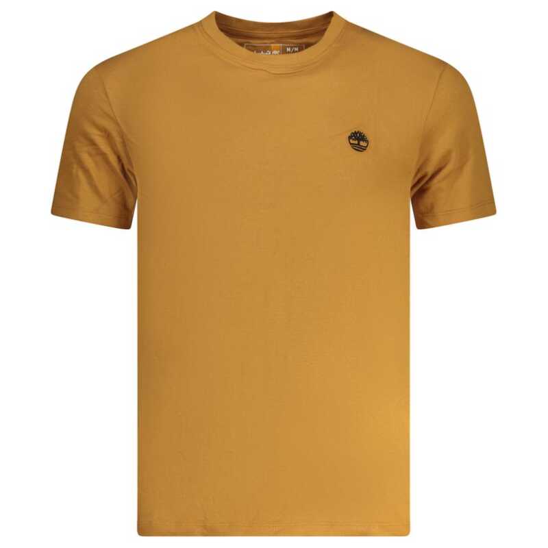 Timberland Brown Cotton Men T-Shirt, theFeinheit