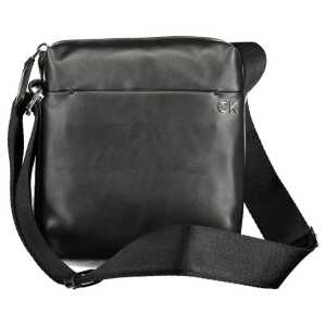 Calvin Klein Black Polyester Men Shoulder Bag