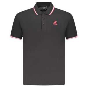 U.S. Grand Polo Black Cotton Men Polo Shirt