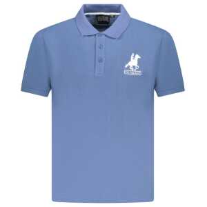 U.S. Grand Polo Blue Cotton Men Polo Shirt