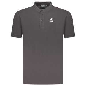 U.S. Grand Polo Black Cotton Men Polo Shirt