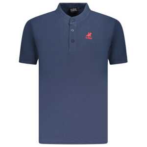 U.S. Grand Polo Blue Cotton Mens Polo Shirt