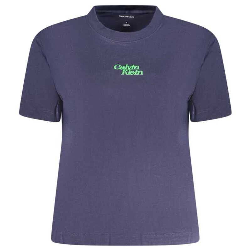 Calvin Klein Blue Cotton Women T-Shirt, theFeinheit