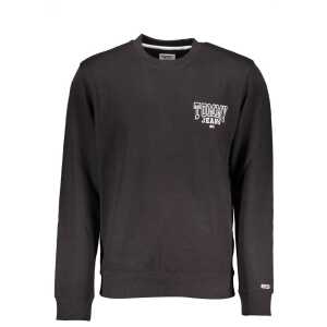 Tommy Hilfiger Black Cotton Sweater
