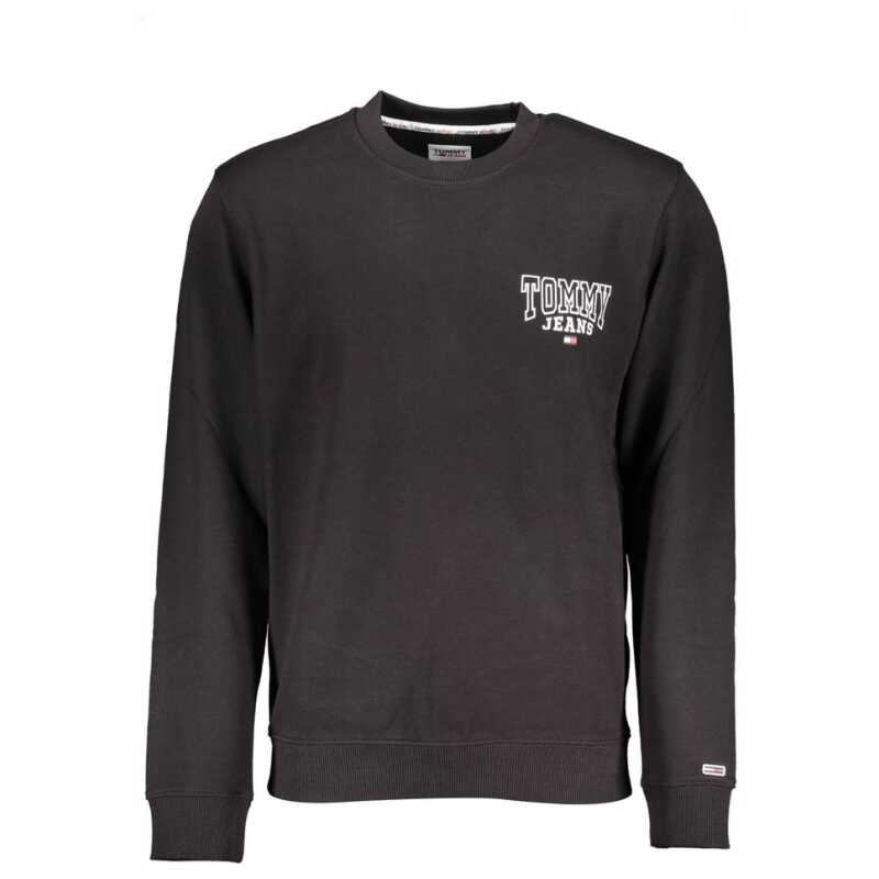Tommy Hilfiger Black Cotton Sweater, theFeinheit