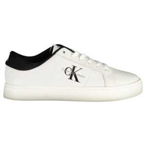 Calvin Klein White Polyester Sneaker