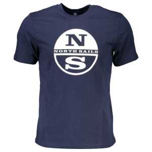 North Sails Blue Cotton T-Shirt