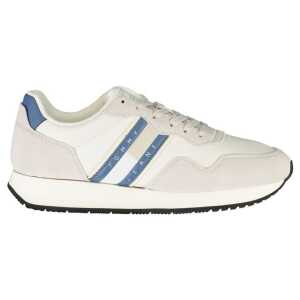 Tommy Hilfiger White Leather Men Sneaker