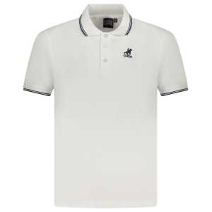 U.S. Grand Polo White Cotton Men Polo Shirt