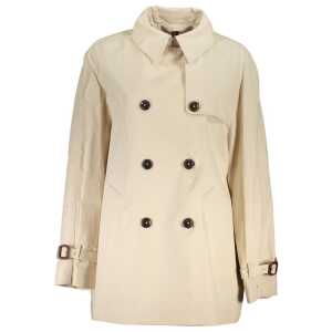 Tommy Hilfiger Beige Cotton Jackets & Coat