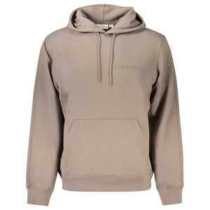 Calvin Klein Brown Cotton Men Sweater