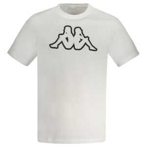 Kappa White Cotton Men T-Shirt