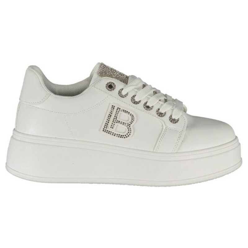 Laura Biagiotti White Polyester Women Sneaker, theFeinheit