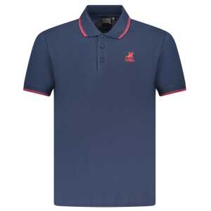 U.S. Grand Polo Blue Cotton Men Polo Shirt