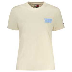 Tommy Hilfiger Beige Cotton Women Top