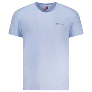 Tommy Hilfiger Blue Cotton Men T-Shirt