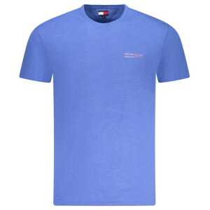 Tommy Hilfiger Blue Cotton Men T-Shirt