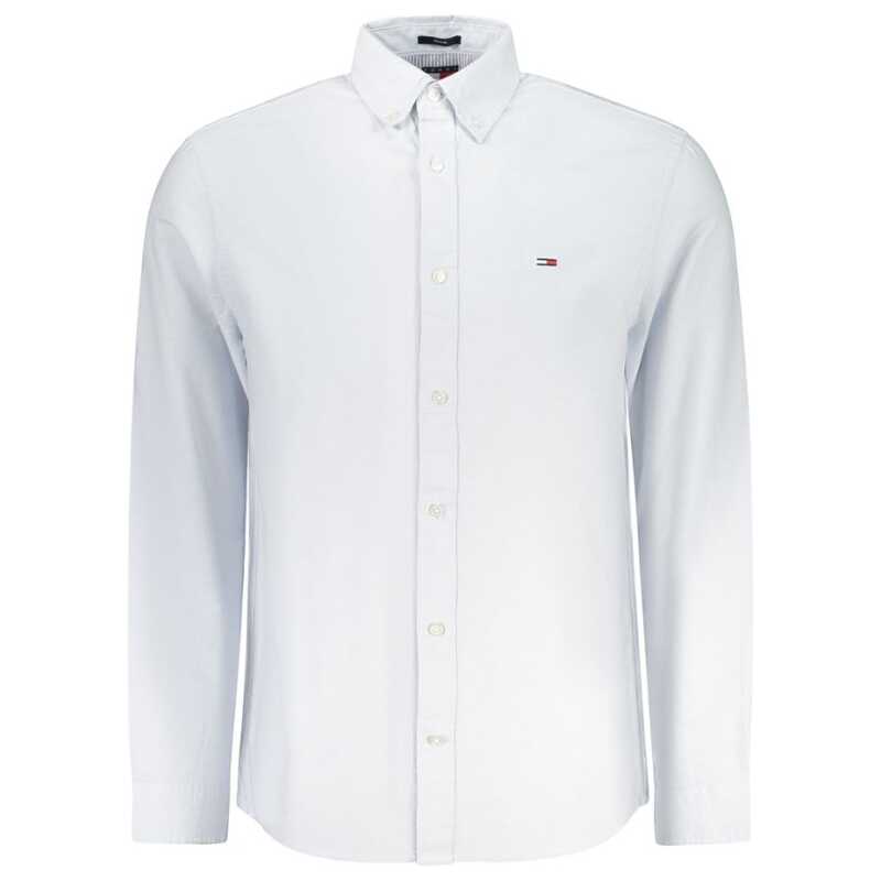 Tommy Hilfiger Blue Cotton Men Shirt, theFeinheit