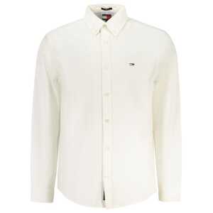 Tommy Hilfiger White Cotton Men Shirt