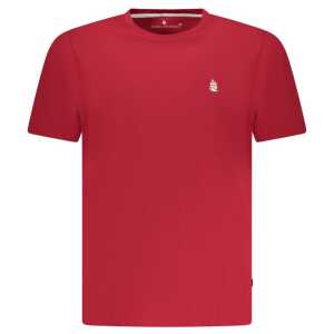 Marina Yachting Red Cotton Men T-Shirt