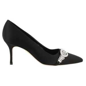 Manolo Blahnik Asapump Satin Pumps