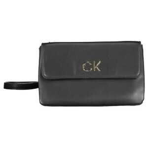 Calvin Klein Black Polyester Handbag