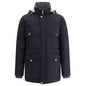 Brunello Cucinelli Down Jacket with Hood