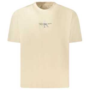 Calvin Klein Beige Cotton Tops & T-Shirt