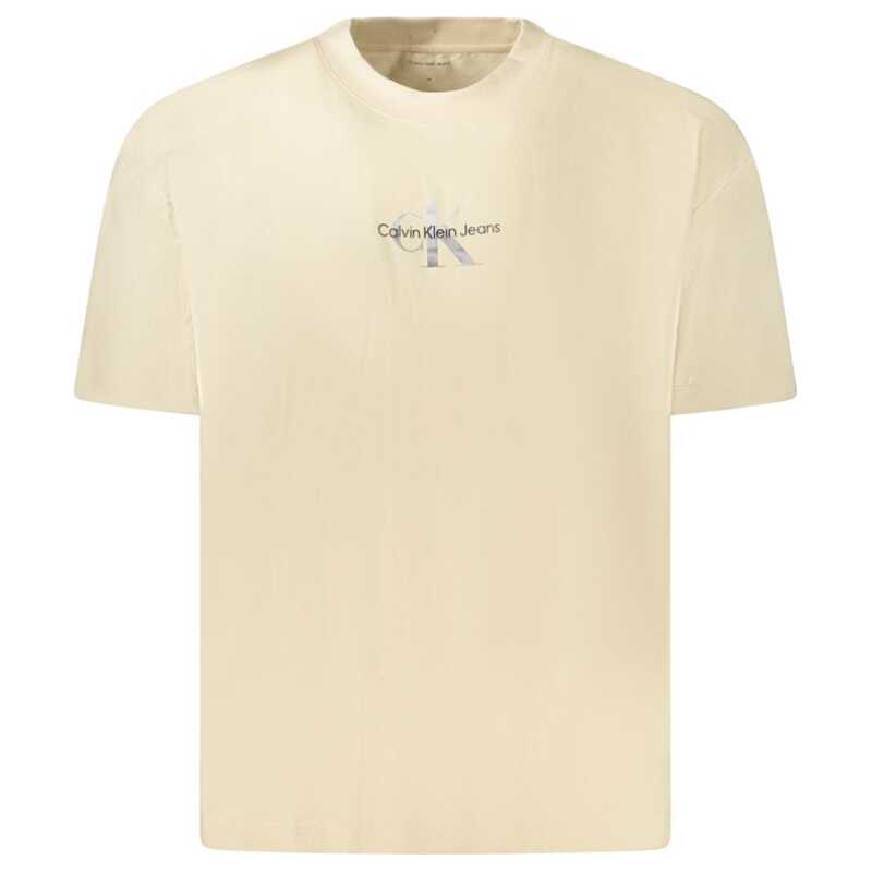 Calvin Klein Beige Cotton Tops &amp; T-Shirt, theFeinheit