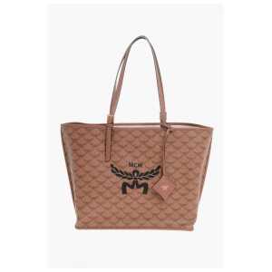 MCM Monogram Eco-Leather HIMMEL Tote Bag