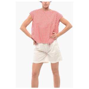 Woolrich Buffalo Checked Two-Tone Blouse